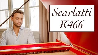 Scarlatti Sonata in F minor K466  Harpsichord [upl. by Zilla]