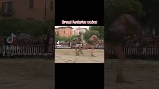 Gladiator Combat Retiarius vs Secutor gladiator hema combat combatsports [upl. by Westbrook759]