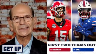 GET UP  quotWhat Committee said was a complete travestyquot  Paul RIPS Georgia are outside CFP bracket [upl. by Frederick297]