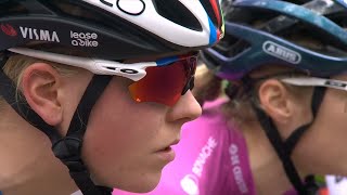 Cyclocross Lille Women Elite 50fps 11 Feb 2024 [upl. by Ltsyrk]