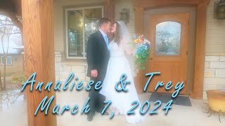 Annaliese amp Trey Wedding Highlights [upl. by Charlean]