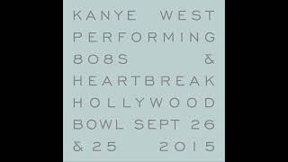 Kanye West Ye performing Heartless  2015 Hollywood Bowl kanyewest [upl. by Dowski]