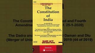 The constitution of India Bare Act advocate motivation law [upl. by Erma225]