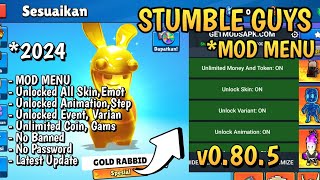 CARA DOWNLOAD STUMBLE GUYS MOD MENU APK TERBARU 2025 VERSI 0805  NOT WORK 100 NO PASSWORD [upl. by Leba]