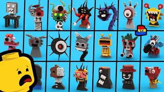 LEGO Sprunki How to Build PHASE 5 Every Character  Sprunki Incredibox [upl. by Brecher]