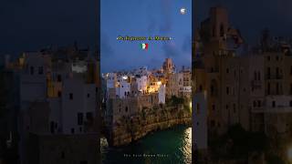 The hidden gem Polignano A Mare Italy travel shorts trending [upl. by Krein]