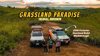 Grassland Paradise Bukidnon  Fortuner Overland Set Up Walkthrough  TLBPHvlog54 [upl. by Aliac]