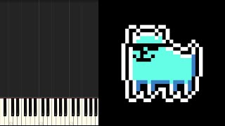 UNDERTALE  Bonetrousle Trailer Version PC Synthesia [upl. by Killigrew]