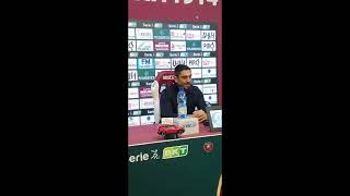 La conferenza stampa post partita Mister Longo [upl. by Khosrow456]