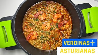 VERDINAS CON ALMEJAS Y LANGOSTINOS  La receta tradicional asturiana [upl. by Ynot]