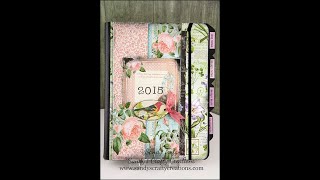 Graphic 45 Time to Flourish Notebook Planner [upl. by Dirtsa]