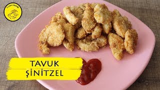 TAVUK ŞİNİTZEL TARİFİ  TAVUK ŞİNİTZEL NASIL YAPILIR [upl. by Vaientina]