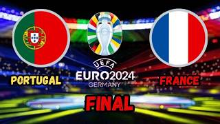 Portugal Vs France  FINAL  UEFA Euro Cup 24  PS5 [upl. by Aldredge]