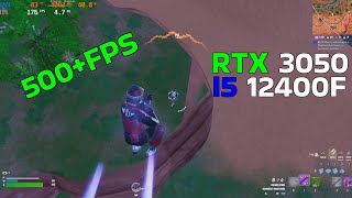 RTX 3050  Intel I5 12400f  Fortnite Solo Arena  Perfomance Mode [upl. by Nami134]