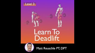 Learn how to Deadlift  Seated Deadlift [upl. by Bennink]