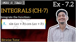 Ex 72 class 12 maths q5  Ex 72 q5 class 12  Question 5 exercise 72 Class 12 [upl. by Eelame]