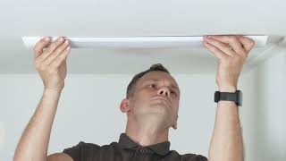 4lite CCT LED Batten Installation Guide  Screwfix [upl. by Zevahc]