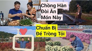 859 Vừa Nghe Tên Món Ăn Của Buổi Chiều Chồng Hàn Đã Lắc Đầu Với Vợ Việt Chuẩn Bị Trồng Tỏi [upl. by Noevart]