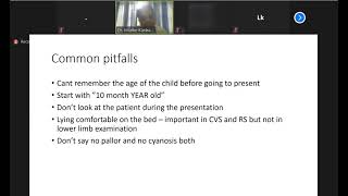 Paediatrics  Short cases  CVS and Respiratory system [upl. by Eissahc]