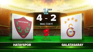 Hatayspor 42 Galatasaray  Maç Özeti HD [upl. by Kuhlman]