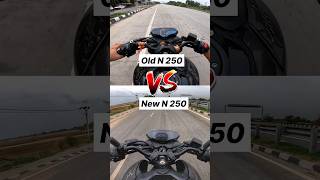 Old Pulsar N 250 vs New Pulsar N 250 🔥 shorts n250 [upl. by Ainaznat]