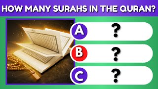 Islamic General Knowledge Quiz 100 Questions  Islam Quiz [upl. by Alleiram]