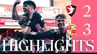 Extended Highlights Cheltenham Town vs Swindon Town [upl. by Vudimir429]