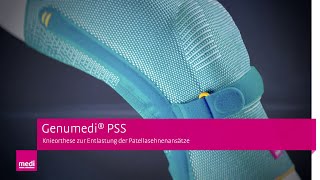 Genumedi® PSS Kniebandage bei Patellaspitzensyndrom  medi [upl. by Dotti795]