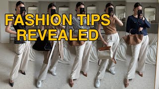 HOW TO STYLE WIDE LEG TROUSERS  8 OUTFIT IDEAS  The Allure Edition [upl. by Low]