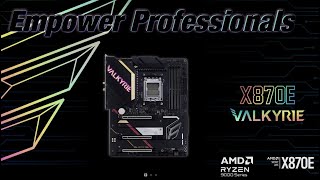 BIOSTAR X870E VALKYRIE Powerhouse Motherboard for Ryzen 9000 Series Pcgaminglab [upl. by Lewanna812]