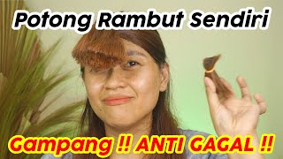 Potong Rambut Sendiri LAGIII  Risa Florendo [upl. by Aruabea]