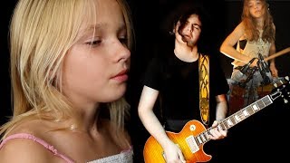 Led Zeppelin  Stairway To Heaven cover by Jadyn Rylee Sina and Andre Cerbu [upl. by Norton]