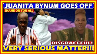 Juanita Bynum Goes Off On Fellow Ministers They Are A Disgrace To Christ And His Body [upl. by Nitsid]