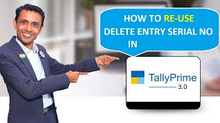 HOW TO REUSE DELETE ENTRY VOUCHER NUMBER IN TALLY PRIME 30  TIPS amp TRICKS OF TALLYPRIME 30 [upl. by Gluck211]