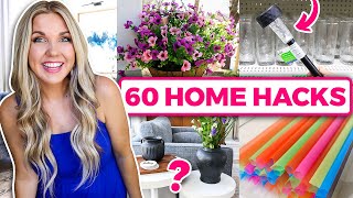 60 Home Hacks that ACTUALLY WORK [upl. by Atnuahs716]