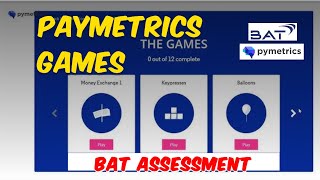 Paymetrics Games for BAT Assessment । All Hidden Tips । A2Z Life Hacks [upl. by Deadman]