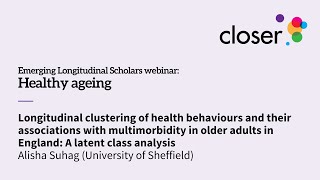 ELS webinars Healthy ageing  Alisha Suhag [upl. by Lavoie999]