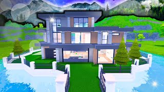 ROBLOX 🏘️⏩ Lake Side Mansion  Best Of RoVille Home Edition With House Code  RoVille Tours [upl. by Simeon]