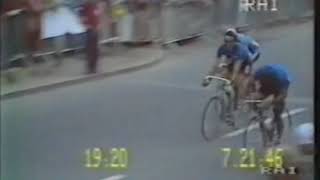 Mondiali ciclismo Praga 1981 Saronni perde in volata dal belga Maertens [upl. by Ott]