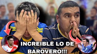 INCREIBLE LO DE BAROVERO   REACCIONES de HINCHAS  RIVER PLATE 1 vs BANFIELD 1 Copa de la Liga [upl. by Alurd]