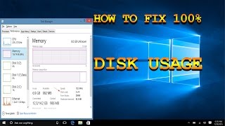 How To Fix Disk Usage 100 Windows 10817 [upl. by Noremac]