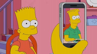 The Simpsons  AN APP SHOWING THE FUTURE S31E11 [upl. by Noicpecnoc]