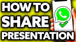 How To Share Powerpoint Presentation On Whatsapp in Mobile [upl. by Watkin]