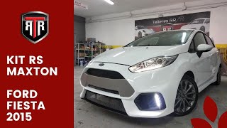 INSTALACION KIT RS MAXTON EN FORD FIESTA 2015 [upl. by Michaud]