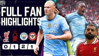 Liverpool EMBARRASSED AT HOME Liverpool 01 Nottingham Forest Highlights Man CIty 21 Brentford [upl. by Wsan317]