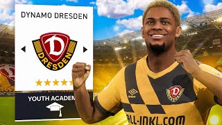 YOUTH ACADEMY PART THREE DYNAMO DRESDEN CAREER MODE [upl. by Mackler]