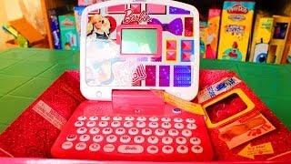 Barbie Little Learner Im a Doll Laptop Toy  Learning Games with Barbie [upl. by Haroun323]