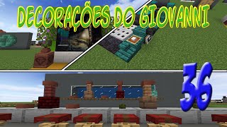 Minecraft Decorações do Giovanni EP36 [upl. by Andromeda]