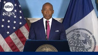 New York City Mayor Eric Adams indicted by federal grand jury Sources [upl. by Izy341]