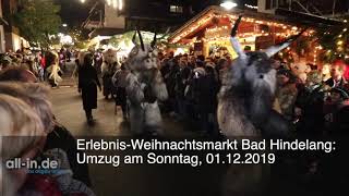 ErlebnisWeihnachtsmarkt Bad Hindelang 2019 [upl. by Otxis826]